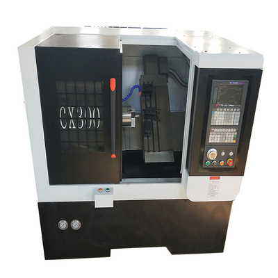 수평선상 비스듬한 베드 작은 CNC 선반 기계 CK300